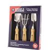 Spear & Jackson POTTING3PS Set di attrezzi per invasatura in acciaio inossidabile da 3 pezzi