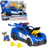 Paw Patrol: Search & Rescue, Auto della Polizia di Chase con Personaggio e 2 Proiettili, Luci, Suoni e Lanciatore Nascosto, Giocattoli per Bambini e Bambine, 3+ Anni