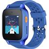 TCL MOVETIME MT46 - Smartwatch per bambini 4G, con Tracking GPS, Pulsante SOS, Fotocamera da 2MP, Fitness Tracking e Temi personalizzati, blu