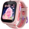 TCL MOVETIME MT48 - Smartwatch per bambini con videochiamate 4G, tracciamento GPS dual‑band L1+L5, batteria da 2,5 giorni e resistenza IP68 + 2ATM per avventure sicure, Rosa, senza SIM