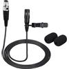 QUARKZMAN Microfono Lavalier Da Lapel Mini XLR 4 Pin TA4F Plug Microfono A Condensatore Da Collare 1m Cavo Microfono Lavalier Mini Direzionale Per Presentatori Musicisti Attori