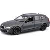 Burago Bburago BMW M3 Touring G81, modellino di auto modellino in scala 1:24 Die-Cast originale, auto giocattolo da collezione con porte mobili, a partire dai 3 anni in su (18-21112G)