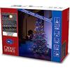 Konstsmide Micro LED Compactlights, 800 diodi colorati, trasformatore esterno, cavo nero, 3869-530, 3869-530EE, 800 LED