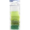 GLOREX Kit Perline, Verde, 6mm