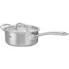 Fissler M5 Pro-Ply® - Casseruola da 16 cm con coperchio in metallo, realizzata in Germania, materiale multistrato Pro-Ply™ a 5 strati, rivet-free®, acciaio inox 18/10, induzione