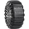 TUKNN Catene da Neve per Auto, Catene per Pneumatici da Neve Antiscivolo, Fasce Antiscivolo Anti Slittamento Emergenza Neve, Regolabili, Possono Essere Utilizzate su Strade Innevate, Fangose (Nero)