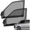 tivekeo Zanzariera Finestra laterale Sostituzione per Ford Transit Custom 2012-2025, Set 2 Pezzi Zanzariera Magnetica con Privacy, In Rete Traspirante per Campeggio