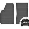 moto-MOLTICO Anteriori Tappetini Auto in Gomma con un Bordo - Set 2 Pezzi - Tappetini per Auto Impermeabile - Set di Tappeti Adatti per Audi Q5 I 8R 2008-2017