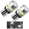 Stalora 2 lampadine LED T10 W5W 6000K bianco freddo 12 V per auto interno plafoniera lettura targa di immatricolazione cassettone luce notturna sostituzione 194 168 senza errori
