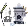 SRGAMRQ carburatore di ricambio Per CG430 CG520 BC430 BC520 40-5 44-5 43cc 49cc 50cc 52cc Decespugliatore Motore a 2 tempi Carburatore a benzina Walbro(1 set)