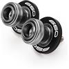 ZEXDDI Adatto per Z650 RS Ninja 650 EX650 2017-2025 Versy650 Motocicletta CNC 2 Pezzi M8 Cursori Spool Forcellone Supporto Vite Z 650 Ninja650 Z650RS Cursori Braccio Oscillante Bobbins (Grigio)