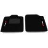 Somer Car Kit Tappetini Auto compatibili con Aixam eAixam 2016-2026 | Set Tappeti in Moquette, ricamo GT Sport, Tappeto auto su misura