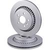 BESTPRICE ATP 2x Dischi freno posteriori Ø 302 mm ventilati Compatibili con | Compatibile con: VOLVO XC60 I SUV, XC60 I VAN, XC70 II