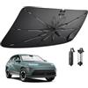 BIBIBO Compatibile con Hyundai Kona 2024 2025 EV Elettrico Parasole Coperture Parabrezza Parasole Anteriore Parabrezza Parabrezza Auto Parasole Kona EV Accessori