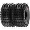 SunF A011 16x8-7 16x8x7 ATV UTV pneumatici fuoristrada 6PR TL 20F E4 Mark, set di 2 pezzi