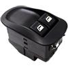 VVBNIN Interruttore Alzacristalli Compatibile con Peugeot 206 2D 2A SW 2E 2K Interruttore Alzacristallo in Vetro Pulsante di Controllo Ascensore Anteriore Sinistro Lato Destro 6554.WQ 6554WQ