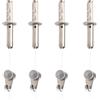 MARCS ARIAS SL Appendi Quadri da Soffitto - Kit 4 Supporti SG con Filo Nylon 8 m e Ganci RM | Sistema di Sospensione Regolabile | Portata fino a 15 kg per Unità