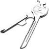 RYHHH 7 in 1 Portachiavi Multifunzione, Multitool Tascabile, Può Essere Utilizzato Come Portachiavi, Righello, Righello Angolare, Cacciavite, Coltello, Apribottiglie, Dente Di Sega, Regalo Per Uomini.
