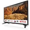 Sharp Aquos LC-32BC5E - 32 Smart TV HD Ready LED TV, Wi-Fi, DVB-T2/S2, 1366 x 768 Pixels, Nero, suono Harman Kardon, 3xHDMI 2xUSB, 2019 [Classe di efficienza energetica A+]