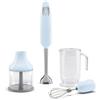SMEG 50' STYLE FRULLATORE A IMMERSIONE CON ACCESSORI AZZURRO HBF03PBEU
