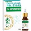 Katutude Tinnitus Ear Drops 20ml Olio per ronzio nelle orecchie Tinnitus Ear Drops Allevia il dolore all'udito Tinnitus Relief Drops