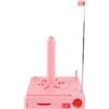 Riven Contenitore multifunzione per bobine di filato, contenitore per uncinetti, forbici, supporto per uncinetto rimovibile, organizer per lavori di bricolage, ideale come regalo (rosa)