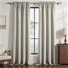 MRTREES Tenda per Interni 2 Pezzi 140x245 cm con Passanti, Tende per Casa Effetto Lino Naturale Leggere e Morbide, Ideali per Salotto Soggiorno Camera e Finestre Moderne