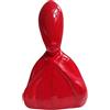 Generico Statua San Gennaro Busto in Ceramica fatto a Mano (Ceramica 1-14x8.5 Rosso)