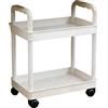 Générique Carrello portaoggetti mobile - Casa Style | Scaffale a 2 livelli ruote spostamento facile | ideale cucina bagno ufficio piccoli spazi, guadagno posto