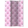 murando - Paravento da Interno Rosa 135x172 cm 3 Pannelli - Stampa Unilaterale su Tela in TNT - Separe per Ufficio Ambienti Paraventi Decorazioni Moderno Soggiorno - Cristalli f-C-0097-z-b