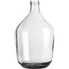 Bafnsiji Grande Vaso di Vetro Trasparente, Vaso di Bottiglia di Vetro Trasparente, Grande Vaso da Pavimento Decor, Vaso di Vetro Rotondo con Collo Stretto, Vaso di Piante a Gambo Lungo,38cm