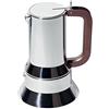 Alessi 9090/3 Caffettiera Espresso in Acciaio Inossidabile 18/10 Lucido, 3 Tazze