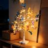 Behogan Luci per albero a LED con farfalla: alloggiamento in plastica foglia d'acero luce albero, attacco E14 farfalla, luce albero di betulla, protezione IP42, decorazione autunnale, decorazione per