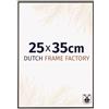 Dutch Frame Factory - Cornice 25x35 cm - Antracite - Cornice per foto in Plastica con vetro plastico Antiriflesso - Cornice portafoto 25x35 cm - Easy