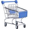 Generic Yintesd Shop Mini Carrello Della Spesa In Ferro Blu Per Casa, Cucina E Ufficio, Robusto E Durevole, Squisito, Ampia Applicazione, Giocattolo Per Bambini