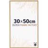 Dutch Frame Factory - Cornice 30x50 cm - Faggio Chiaro - Cornice per foto in Plastica con vetro plastico Antiriflesso - Cornice portafoto 30x50 cm - Easy