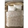 BOHORIA® Bali Coperta copriletto, coperta relax da giorno reversibile, soffice coperta da divano con decorazione, molto grande, 220 x 240 cm, motivo e colore: elefante, beige Sepia