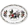 Portmeirion The Holly & Ivy Piatto da Portata Ovale, Ceramica, Multi-Colour, 23.3 x 32.299999999999997 x 2.1 cm