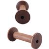 Alide 5 Pezzi Di Rocchetti Di Legno Da 7,5 Cm, Rocchetti Di Filo Da Ricamo Vuoti, Rocchetti Di Filo Per Tessitura (7,5x3,5 Cm)