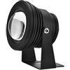 Fdit Spotlight Sommergibile Telecomandato Luci dello Stagno Lampada Riflettore Impermeabile Dell'Acquario Led 12v 10w RGB per Fish Tank Piscina Giardino Subacqueo(Black)