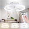 Aigostar Ventilatore da Soffitto Con Luce e Telecomando