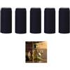 Starnearby 100 Pezzi Capsule Termorestringenti per Bottiglie, Capsule Bottiglie Vino in PVC, Cappucci Termoretraibili per Bottiglie Vino, Copri Tappi Termoretraibili Bottiglie Vino