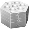 Nectar Sistema di ricarica per capsule dosatrici Macina e ricarica 7 capsule dosatrici, compatibile con Nectar Hex, Wolkenkraft ÄRiS, FX Mini Ultra e Norddampf Relict (Il Macinino - Parti da 3 a 6)