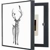 Generic Copertura del Quadro Elettrico Decorativa Contatore Elettrico Pittura Decorativa Pittura Decorativa for Copertura Contatore Elettrico Nascondere I Dipinti,05,40 * 50cm