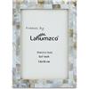 Lahumzco Cornice portafoto in madreperla, 13 x 17 cm, realizzata a mano, decorativa, da tavolo o da parete, elegante intarsio di perle, decorazione per la casa per soggiorno, camera da letto, ufficio