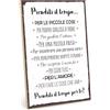 TypeStoff Targa in legno con frase - PRENDITI IL TEMPO - in stile vintage con citazione, ideale come regalo e decorazione, a tema amore e mindfulness - HS-00321-IT