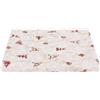 SaRani Telo Arredo Copritutto Gran Foulard Copriletto Copridivano Fantasia Natale Rosso (Alberi scozzesi)