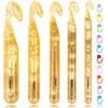 Coopay Uncinetti Grandi per Filati Spessi, Set Uncinetto Grandi 25 mm, 20 mm, 18 mm, 15 mm, 12 mm, 5 Uncinetti Grossi per Lavorare all'Uncinetto Tappeti, Coperte Spesse, Cestini e Grandi Progetti