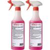 Allegrini Pronto Bagno Plus Detersivo Anticalcare Spray Igienizzante e Disincrostante per Pulizia Bagno Doccia Wc Rubinetto 750 ml (Confezione da 2)
