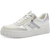 Marco Tozzi Sneaker da Donna, 2-23710-44, Bianco/Argento, 38 EU, Bianco, 38 EU